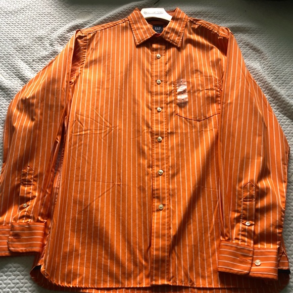GAP Shirts Mens Button Down Dress Shirt Poshmark